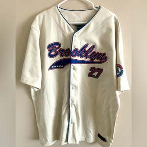 Vintage Asphalt Legend Starter Brooklyn Snap Button‎ Short Sleeve Mens XL Jersey